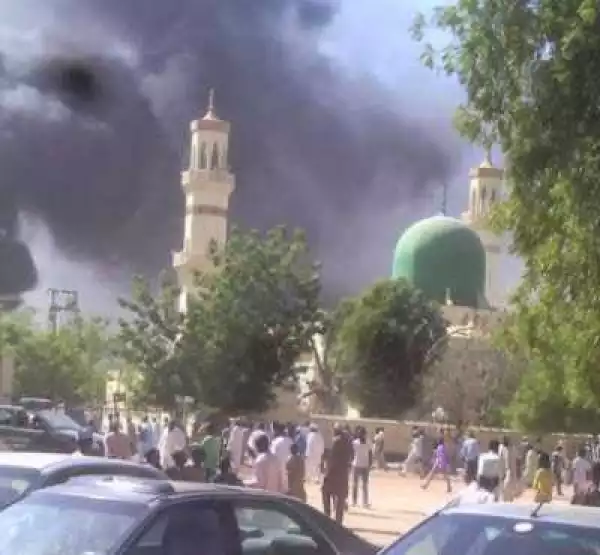 BREAKING!!! Suicide Bomber Hits Muslim Procession In Kano, Happening Now